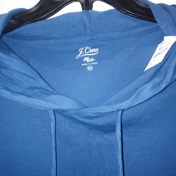 J. Crew Big & Tall Lightweight pullover hoodie - Picture 5 of 8
